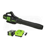 Greenworks Pro 80-Volt Lithium-Ion Cordless 730 CFM Leaf Blower (Battery & Charger Included)