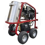 Hot2Go SH Series Professional 4000 PSI (Gas - Hot Water) Pressure Washer w/ AR Pump & Honda GX390 Electric Start Engine & Steam  (49-State Compliant)