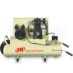 Ingersoll Rand 2-HP 8-Gallon Electric Dual Voltage Wheelbarrow Air Compressor (115-230V 1-Phase)