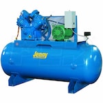 Jenny U75B-80 7.5-HP 80-Gallon Two-Stage Air Compressor (460V 3-Phase)
