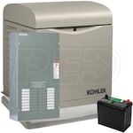 Kohler 10RESVL - 10kW Home Standby Generator System (100A Indoor 12-Circuit Switch) + 4
