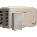 Kohler 14kW Composite Standby Generator System (200A Service Disconnect Switch w/ Load Shedding) + Battery