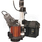 Liberty Pumps PC457-441 - 1/2 HP Combination Primary (457) & Battery Backup Sump Pump System