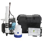 Little Giant SPBS-12HF-10 - 1/2 HP Combination Primary & Backup Sump Pump System