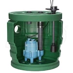 Little Giant 9JP2V2D - Pit Plus® Jr. 4/10 HP Premium Simplex Sewage System w/ ECM Switch (2