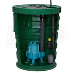 Little Giant 10SF2V2D - Pit Plus® Sr. 1/2 HP Premium Simplex Sewage System w/ Tether Float Switch (2