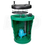 Little Giant 10SP2V2D - Pit Plus® Sr. 1/2 HP Premium Simplex Sewage System w/ ECM Switch (2