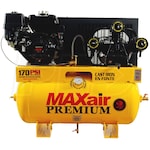 MAXair 9-HP 30-Gallon Truck Mount Air Compressor w/ Electric Start Honda Engine