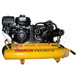 MAXair 9-HP 10-Gallon Gas Wheelbarrow Air Compressor w/ Honda Engine