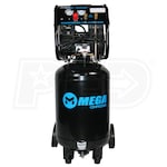 MEGA 2-HP 20-Gallon Oil-Free Vertical Air Compressor