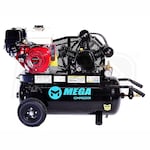 MEGA 9-HP 22-Gallon Gas Air Compressor w/ Electric Start Honda Engine (180 PSI)