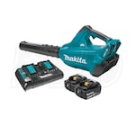 Makita 36-Volt Lithium-Ion Cordless Leaf Blower (2 Batteries & Charger Included)