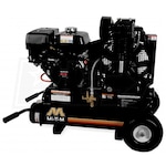 Mi-T-M 8-HP 8-Gallon Gas Two-Stage Wheelbarrow Air Compressor w/ Honda Engine