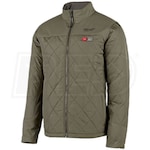 Milwaukee 203OG-21S - M12™ Heated Axis™ Jacket Kit - SM - Olive Green