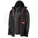 Milwaukee 255B-21S - M12™ Heated Axis™ Layering System - With GridIron™ Work Shell - SM - Black