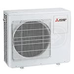 Mitsubishi Wall Mounted 2-Zone System - 20,000 BTU Outdoor - 6k + 9k Indoor - 20.0 SEER2