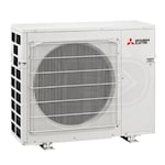 Mitsubishi Wall Mounted 3-Zone System - 24,000 BTU Outdoor - 6k + 9k + 15k Indoor - 20.0 SEER2