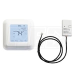 Mitsubishi Concealed Duct 2-Zone H2i System - 24,000 BTU Outdoor - 12k + 15k Indoor - 15.5 SEER2