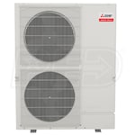 Mitsubishi Floor Mounted 3-Zone System - 48,000 BTU Outdoor - 12k + 15k + 15k Indoor - 23.0 SEER2