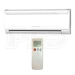 Mitsubishi M-Series - 15,000 BTU - Ductless Heat Pump System - Wall Mounted - 21.6 SEER - 11.2 HSPF