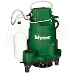 Myers MCi050 - 1/2 HP Cast Iron Sump Pump w/ Vertical Float Switch
