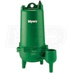 Myers MW150-21- 1.5 HP Cast Iron Sewage Pump (2