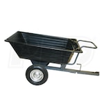 Precision Products 10 Cubic Foot Push/ Pull Poly Dump Cart