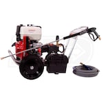 Pressure-Pro 4000PSI Deluxe Start Your Own Pressure Washing Business Kit w/ Aluminum Frame, General Pump & Electric Start Honda GX Engine (47-State Compliant)