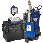 Pro Series PS-C22 - 1/3 HP Combination Primary & Backup Sump Pump System