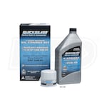 Quicksilver 8M0081910 Mercury/Mariner 4-Stroke Outboard Oil Change Kit (15 HP - 20 HP Engines)