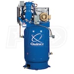 Quincy QT MAX  10-HP 120-Gallon Two-Stage Air Compressor (208V 3-Phase)