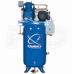 Quincy QT Pro 7.5-HP 80-Gallon Two-Stage Air Compressor (230V 3-Phase)