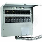 Reliance Controls Pro/Tran2 - 50-Amp (120/240V 10-Circuit) Indoor Transfer Switch w/ Wattmeters