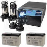 SUMPRO Platinum By iON Products Combination Battery Backup System w/ 2 Batteries