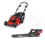 Snapper XD 82-Volt Lithium Ion Cordless Self-Propelled Mower & Leaf Blower Combo Kit