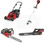 Snapper XD 82-Volt Lithium Ion Cordless Self-Propelled Mower, Leaf Blower, Chainsaw & String Trimmer Combo Kit