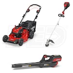 Snapper XD 82-Volt Lithium Ion Cordless Self-Propelled Mower, Leaf Blower & String Trimmer Combo Kit