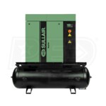 Sullair ShopTek ST410R 5-HP 80-Gallon Rotary Screw Air Compressor (230V 1-Phase 150PSI)