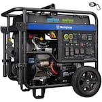 Westinghouse 12,000 Watt Electric Start Dual Fuel Portable Generator w/ GFCI Protection & Wireless Remote Start (CARB)