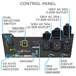 Westinghouse WGEN3600DFCV
