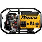 Winco W10000VE-03/B - 9600 Watt Electric Start Portable Generator (CARB)