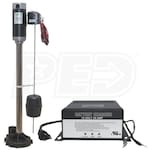 Zoeller 585 Aquanot® II Battery Backup Pedestal Sump Pump System (2160 GPH @ 10')
