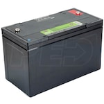 Zoeller M53 - 1/3 HP Cast Iron Primary/Backup Sump Pump w/ Vertical Float Switch + Auxillary Unit, Battery & Check Valve