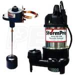 iON 1/2 HP Cast Iron Stainless Steel Sump Pump w/ Adjustable Vertical Float (20' cord) HP20308