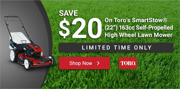 Toro - $20 Off SmartStow High Wheel Mower