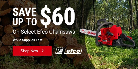 Efco - Up to $60 Off Select Chainsaws