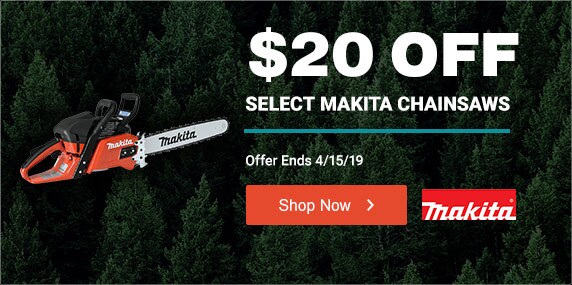Makita - $20 Off Select Chainsaws