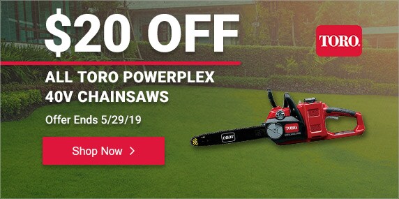 Toro - $20 Off PowerPlex 40V Tools