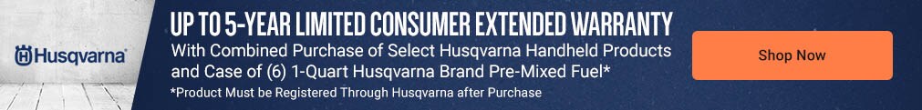 Husqvarna - Extended Warranty with Oil Purchase