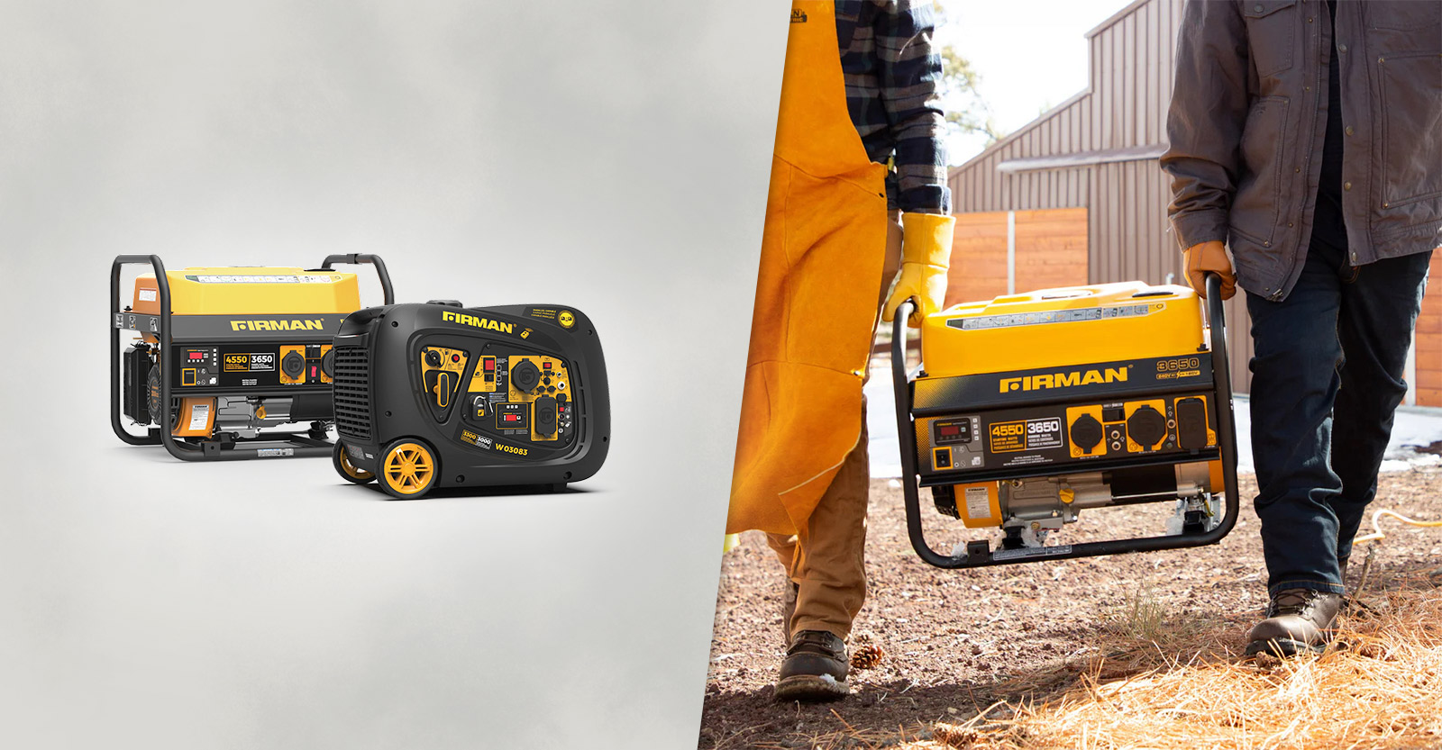 Firman Remote Start Generators Electric Generators Direct